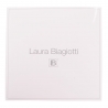 Silk shawl Laura Biagiotti logo green