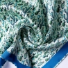 Silk scarf S twill Vera Cruz blue