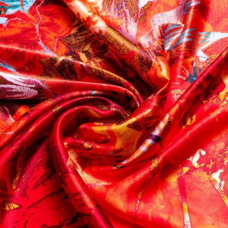 Silk scarf Autumn Euphoria