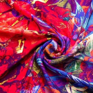 Silk scarf Summer Euphoria