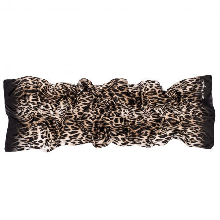 Sal matase Animal Print black