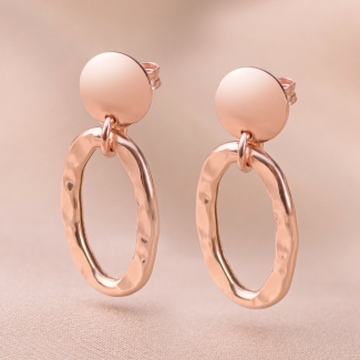 Sterling Pink Silver Earrings Cool Mood