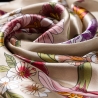 Silk scarf Irresistible Passion beige