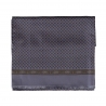 Men's silk and wool scarf Uomo Mantova grey