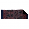 Men's silk and wool scarf Uomo Veneto dark blue