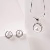 Sterling Silver Only Pearls set