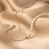 Sterling Silver Necklace Crazy Hot Pearls