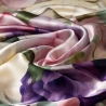 Silk scarf Heaven Roses light pink