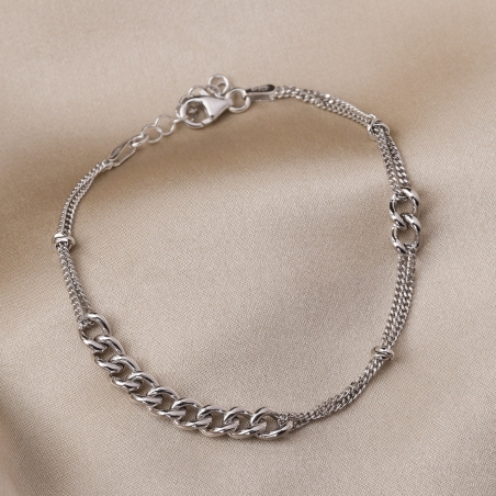 Sterling Silver Bracelet Italian Style