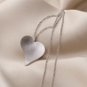 Sterling Silver Necklace Unfold My Heart