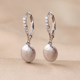 Sterling Silver Earrings Silver Touch