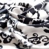 Silk Scarf Noir & Blanc Code