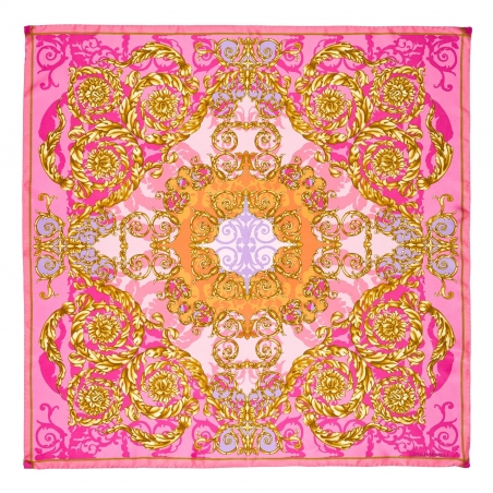 Silk Scarf Les Riches Heures Rose