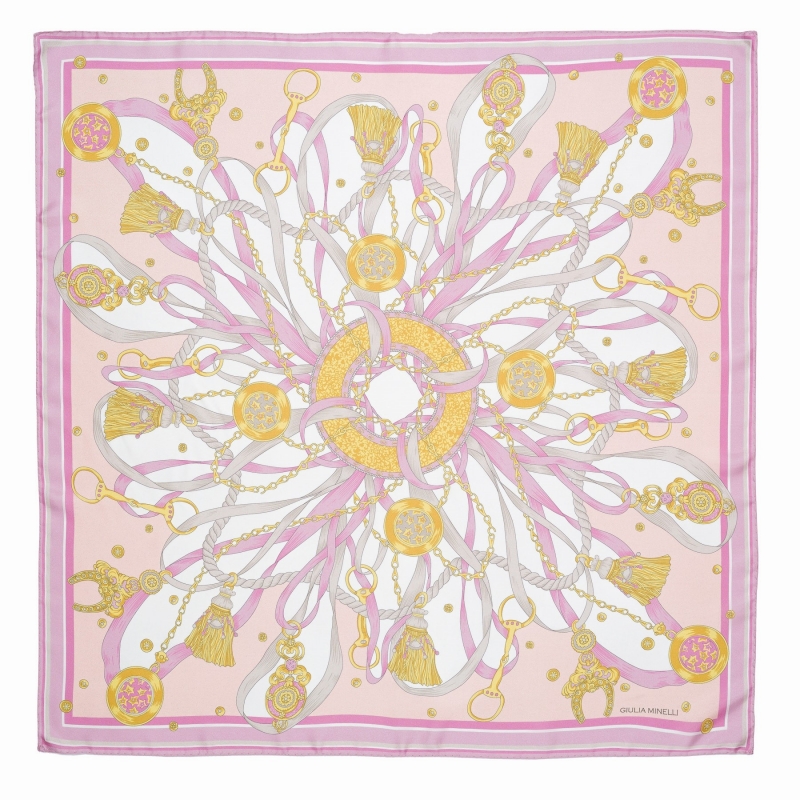 Silk Scarf Iconic Midday Voyage