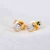 14K Gold Earrings Diamonds Minimal My Choice