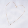 14K Gold Necklace Irresistible Pearl Touch