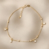 Gold Silver Necklace M Just Classy Touch with pearls