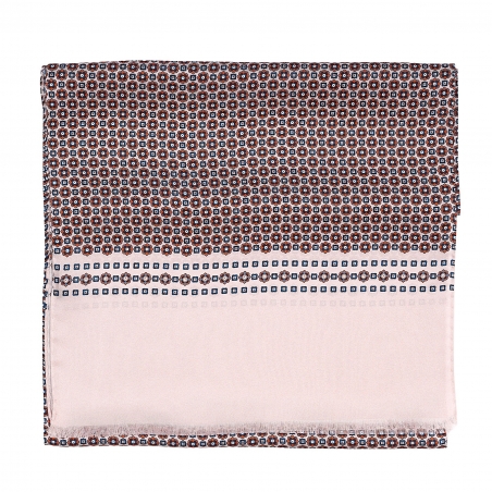 Silk scarf Uomo Florence beige