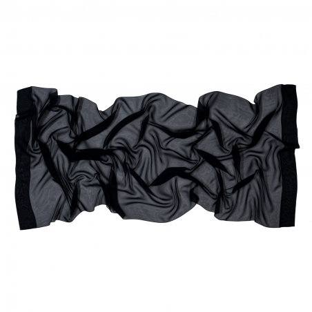 Sal matase Veiled Allure Plain Black