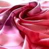 Silk Scarf Loving Peonies Amazing red pink metamorfosis