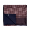 Wool and Silk scarf Uomo Turin brown