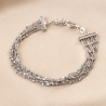 Sterling Silver Bracelet Sparkling Rain