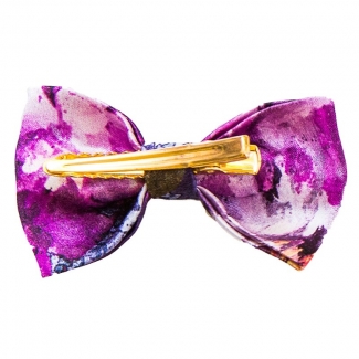 Purple Kiss bow