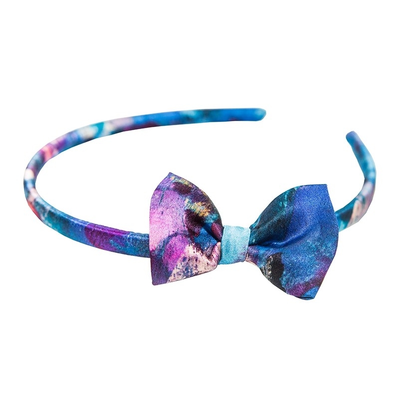 Headband cu fundiţă Blue Opium