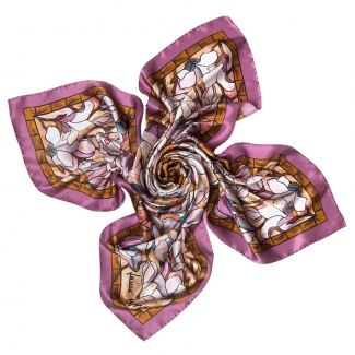 Volare Cinnabar Silk scarf