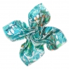 Women in love aqua Silk scarf