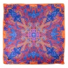 Silk scarf Bohemian Paisley orange