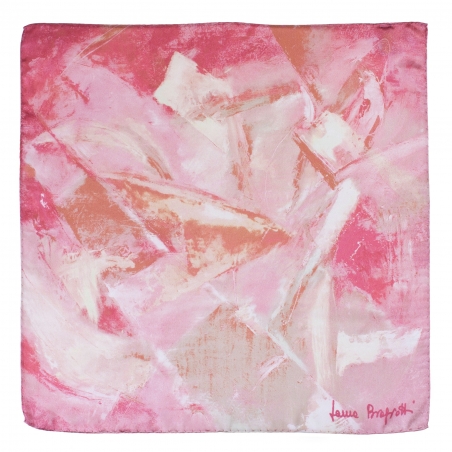 Silk scarf First Moment rose blush