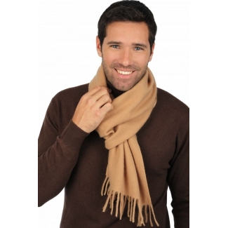 Cashmere foulard Camel